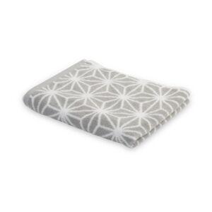 Jacquard Pattern Face Towel Light Grey 50 x 100cm Jacquard Pattern Face Towel Light Grey 50 x 100cm
